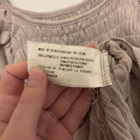 Women’s Anama Ruched Ruffle Blouse Size M - Picture 5 of 5